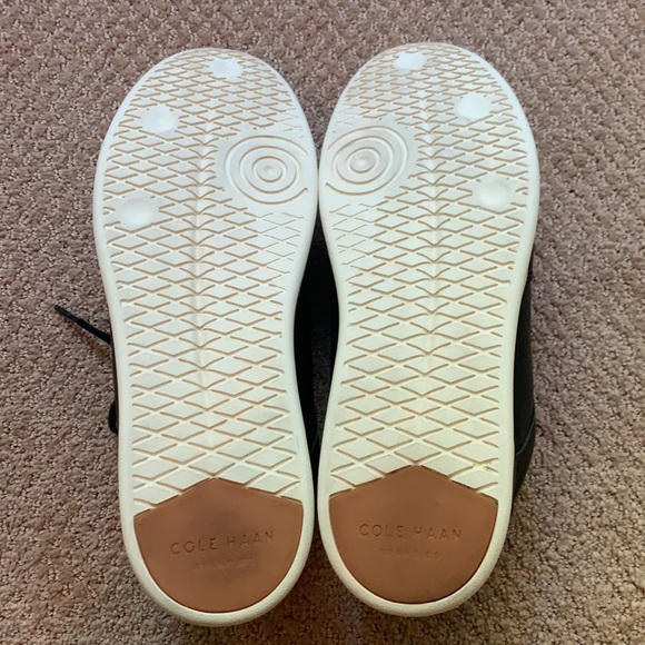 Men’s Cole Haan Black Grand Crosscourt Turf Sneakers Size 11 - Picture 6 of 7